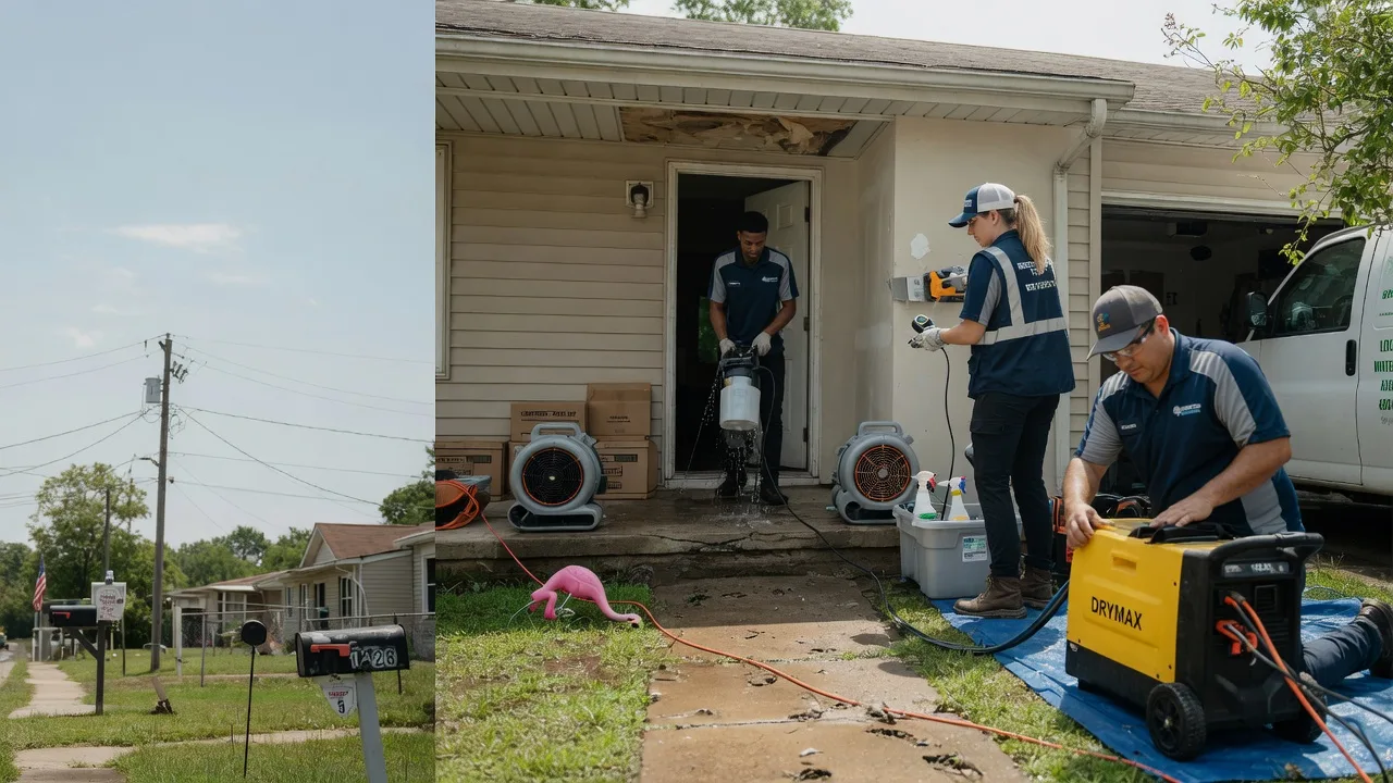 Storm Damage Water Removal in Cutler, OH near me